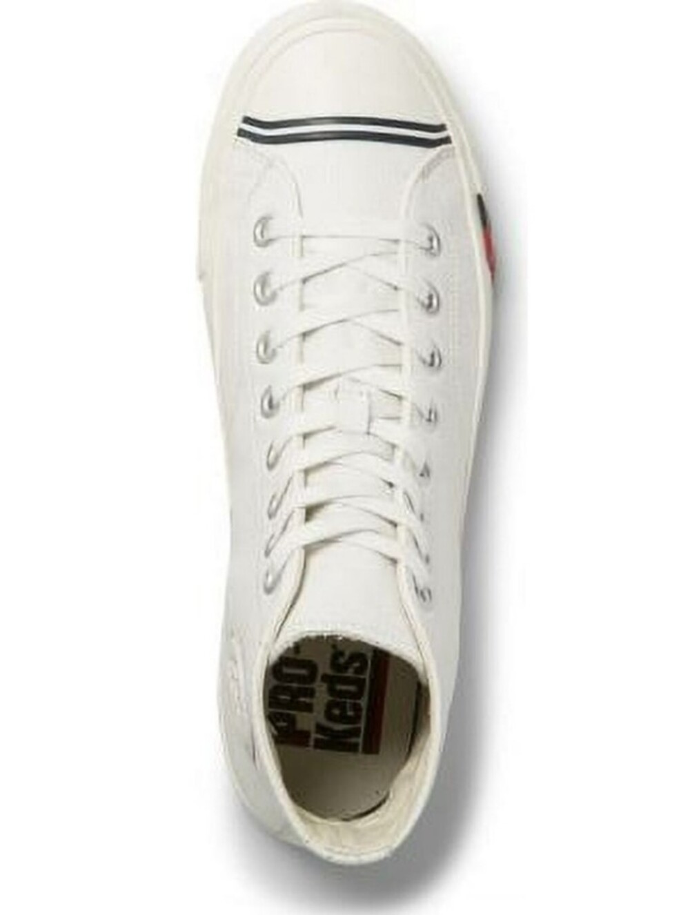 NWT Men's Pro-Keds White Leather High-Top Sneaker - Picture 6 of 12